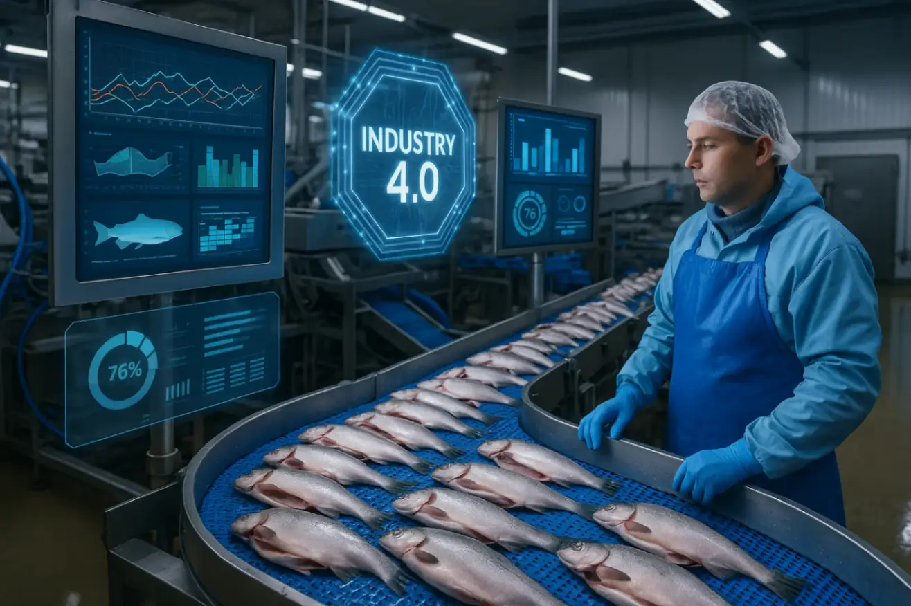 Цифровизация рыбопереработки: как НПО «Рыбтехцентр» внедряет Industry 4.0 в 2025 году